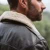 Maverick Leather Bomber Jacket