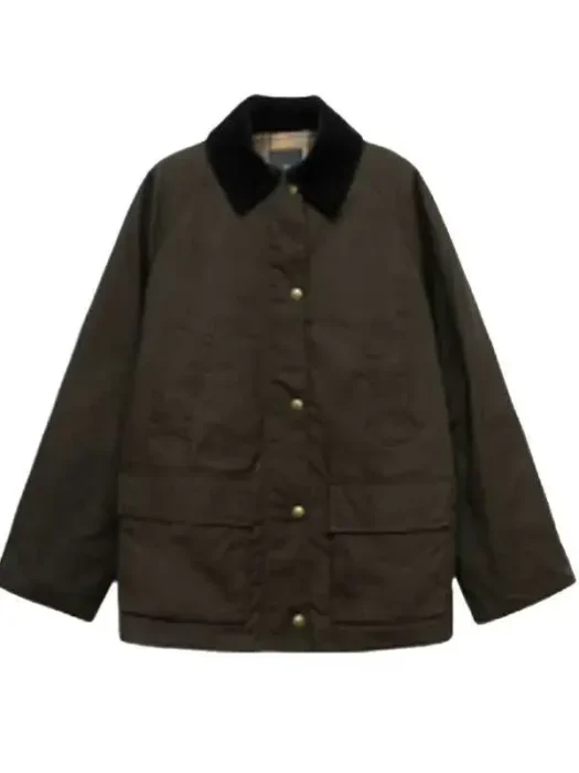 Melis Sezen The Gentleman Front 2026 Green Jacket