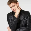 Mens Altona Leather Jacket