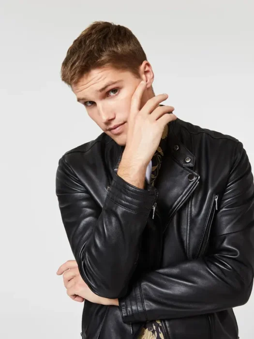 Mens Altona Leather Jacket
