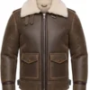 Mens Classic B3 Bomber Sheepskin Jacket