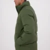 Mens Plume Down Green Jacket