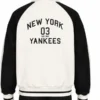 NY Yankees Blocking Varsity Jacket Back