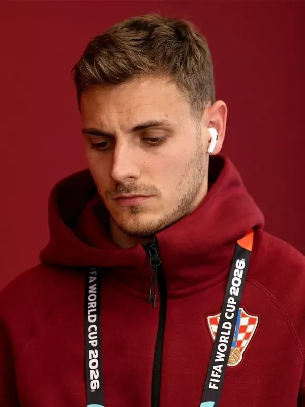 National Team Croatia Marco Pasalic Red Jacket