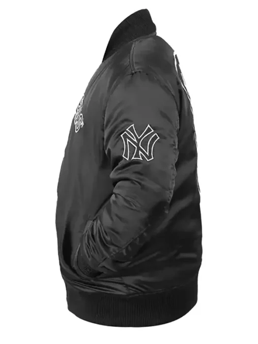 New York Yankees Murderers Row Black Satin Jacket