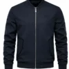 Newport County Christian Fuchs Black Bomber Jacket