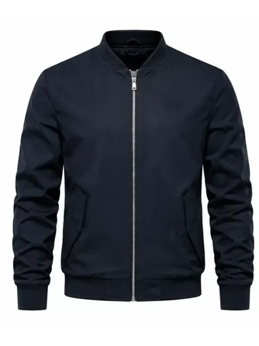 Newport County Christian Fuchs Black Bomber Jacket