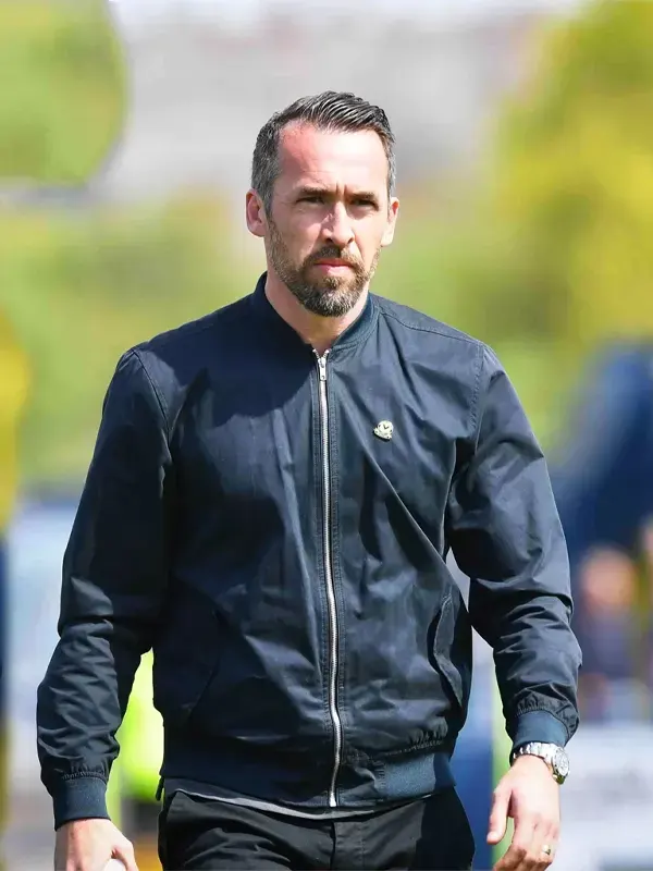 Newport County Christian Fuchs Blak Jacket