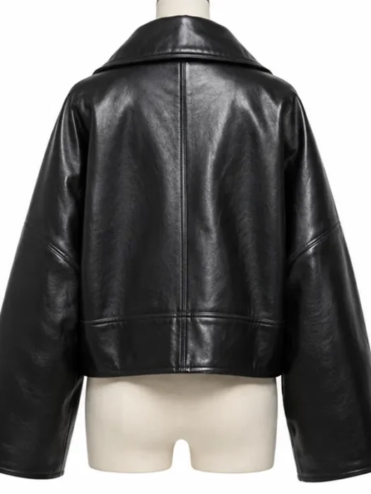 PFW 2026 Maika Monroe Jacket Back
