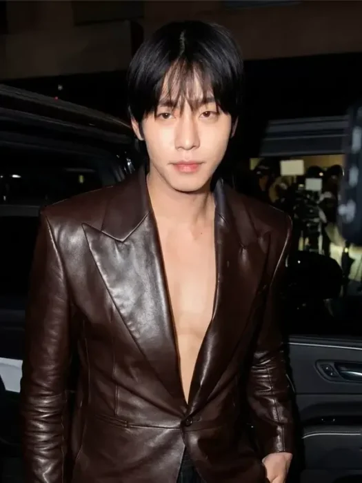 Paris 2026 Ahn Hyo Seop Brown Blazer