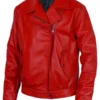 Paris Chris Brown 2026 Red Jacket
