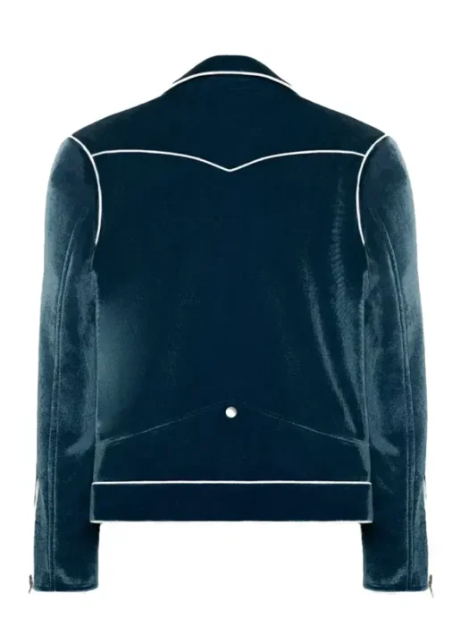 Power Ballad Nick Jonas Blue Jacket Back
