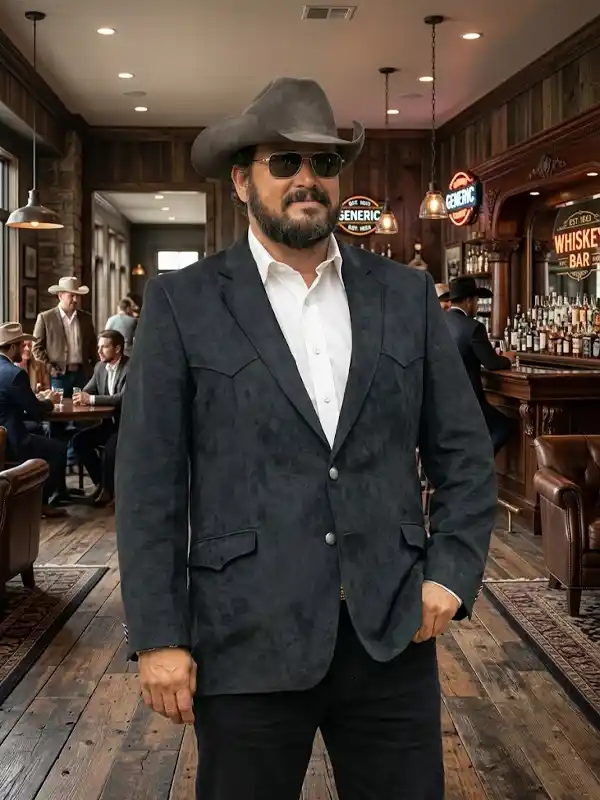 Rip Wheeler Dutton Ranch S01 Black Blazer