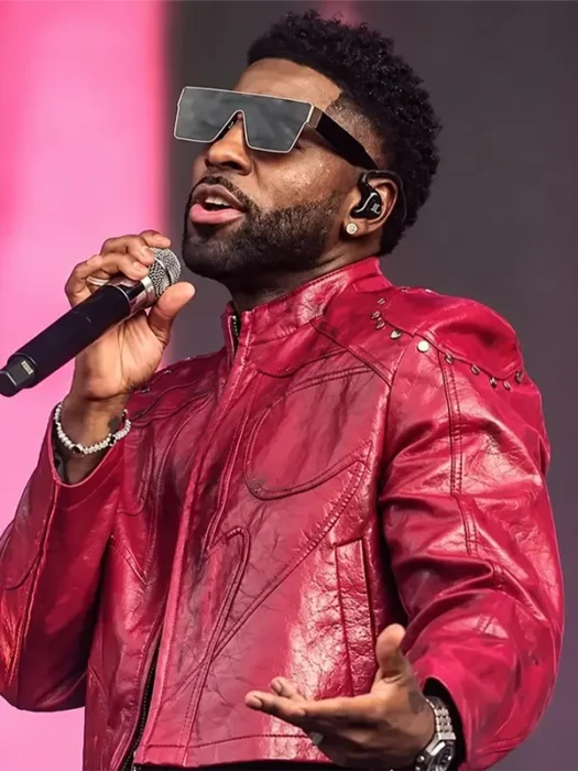 Roundhay Festival Jason Derulo Genuine Leather Jacket