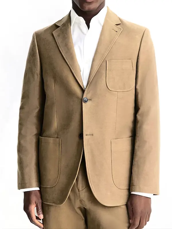 Royal Foundation Benedict Cumberbatch Tan Brown Blazer