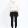 Sherpa Puffer Jacket Back
