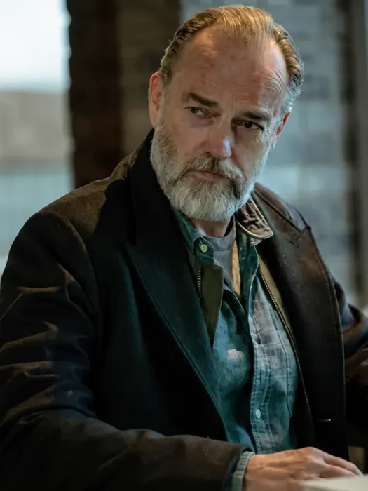 Slow Horses 2026 Frank Harkness Hugo Weaving Coat