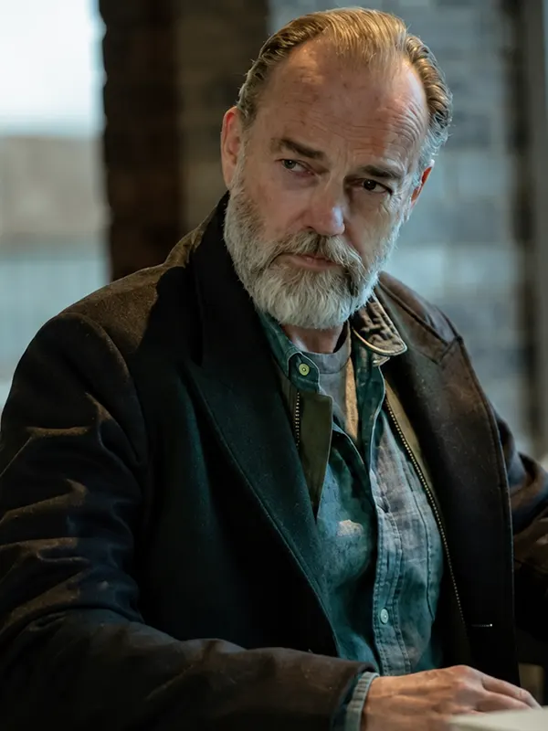 Slow Horses 2026 Frank Harkness Hugo Weaving Coat
