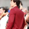 Spider-Man Brand New Day Press Tour Tom Holland Blazer