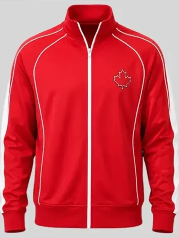 Team Maple Leafs Justin Bieber Track Jacket