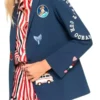 The Kelly Clarkson Show Dame Prue Leith Embroidered Blazer