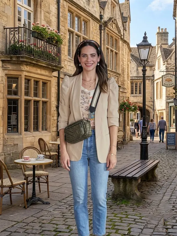 The Love Heist 2026 Lyndsy Fonseca Blazer