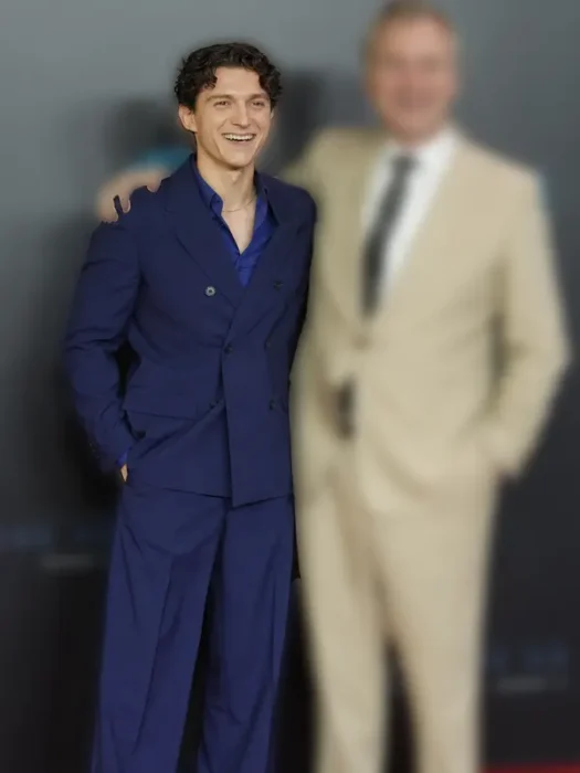 The Odyssey Mumbai Tom Holland Blue Blazer