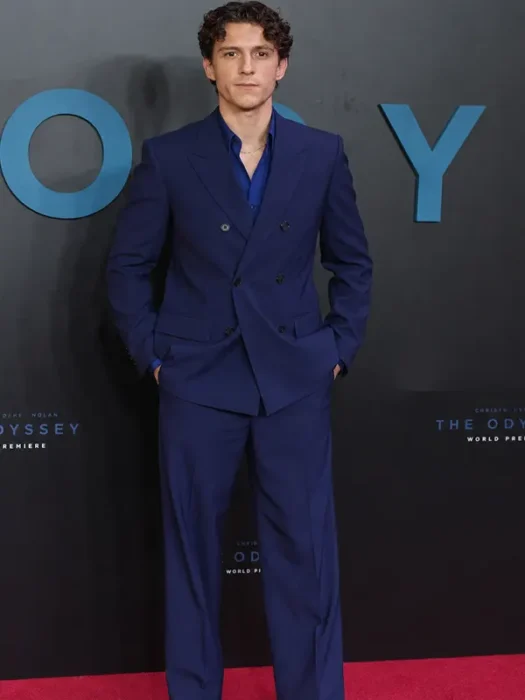 The Odyssey Premiere Mumbai Tom Holland Blazer