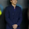 The Odyssey Premiere Mumbai Tom Holland Blue Blazer