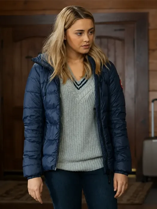 The Other Zoey Josephine Langford Puffer Jacket