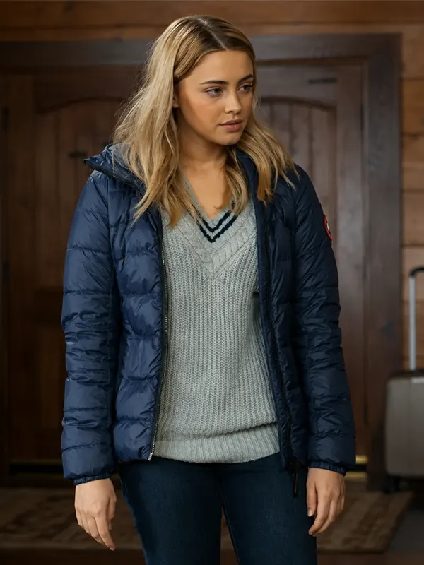 The Other Zoey Josephine Langford Puffer Jacket