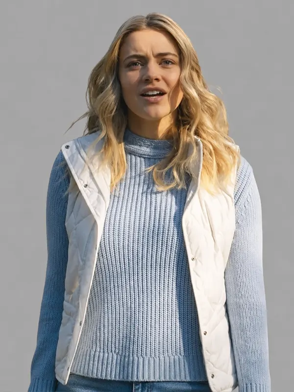 The Other Zoey Josephine Langford Quilted Vest