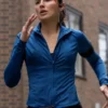 The Runner Gal Gadot Maia Marten Cotton Jacket