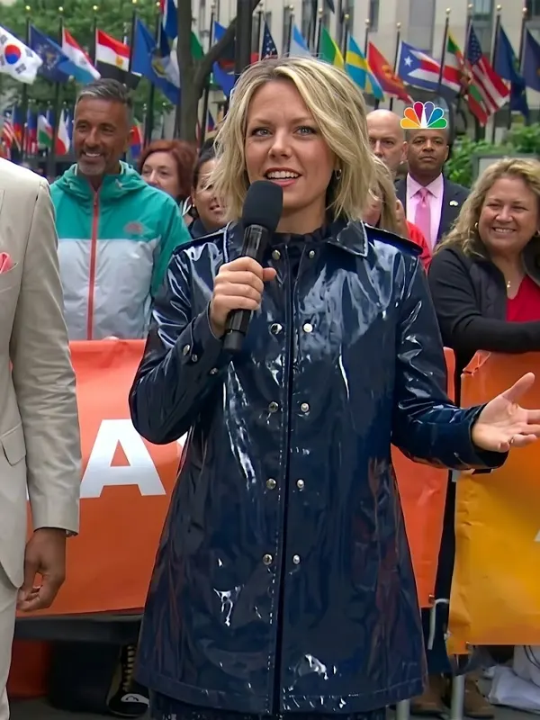 The Today Show Dylan Dreyer Rain Coat