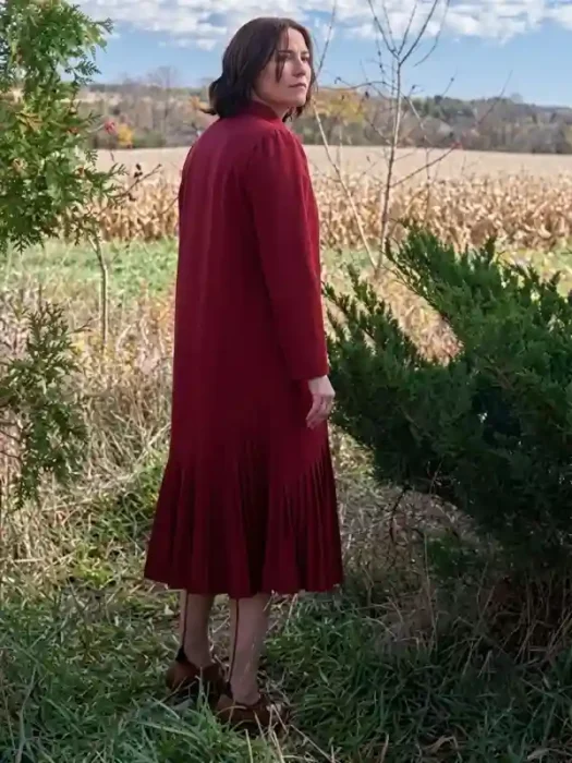 The Way Home S04 Chyler Leigh Red Coat Back