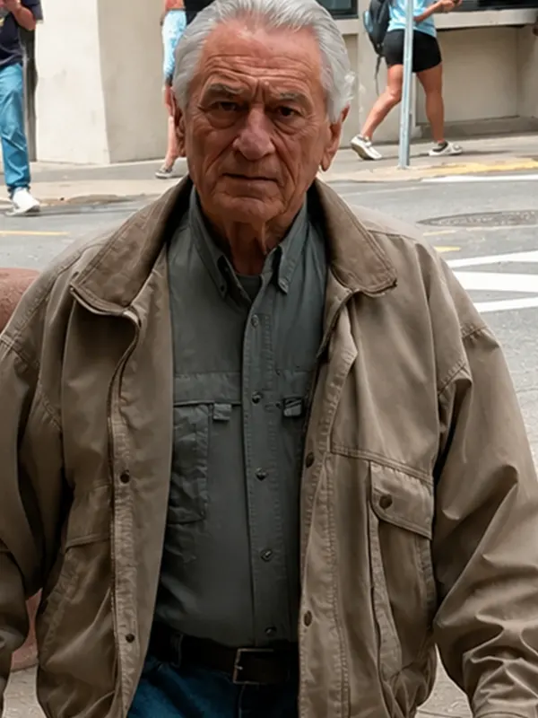 The Whisper Man Robert De Niro Beige Cotton Jacket