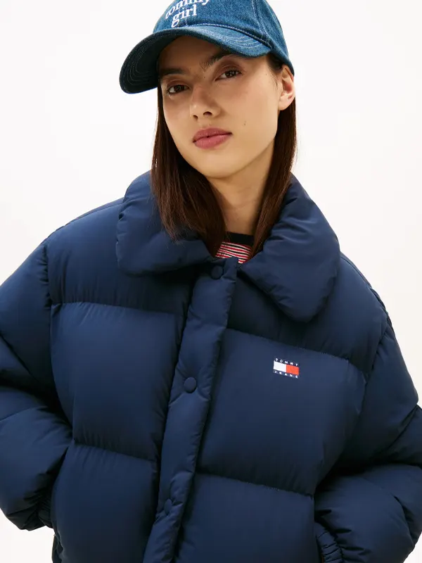 Tommy Badge Down Puffer Jacket