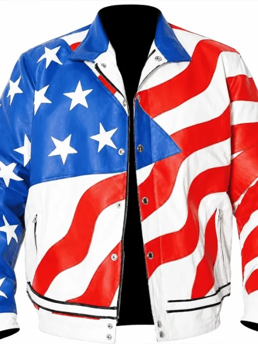 Vanilla Ice USA Flag Jacket