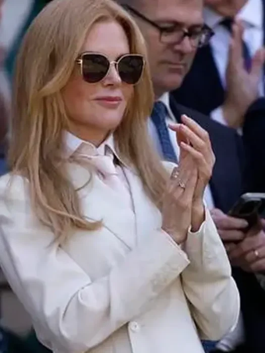 Wimbledon 2026 Nicole Kidman White Blazer