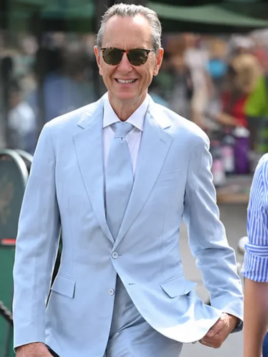 Wimbledon 2026 Richard E. Grant Blue Blazer
