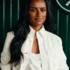 Wimbledon 2026 Simone Ashley Cotton Jacket
