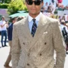 Wimbledon Championship 2026 Jaafar Jackson Beige Blazer