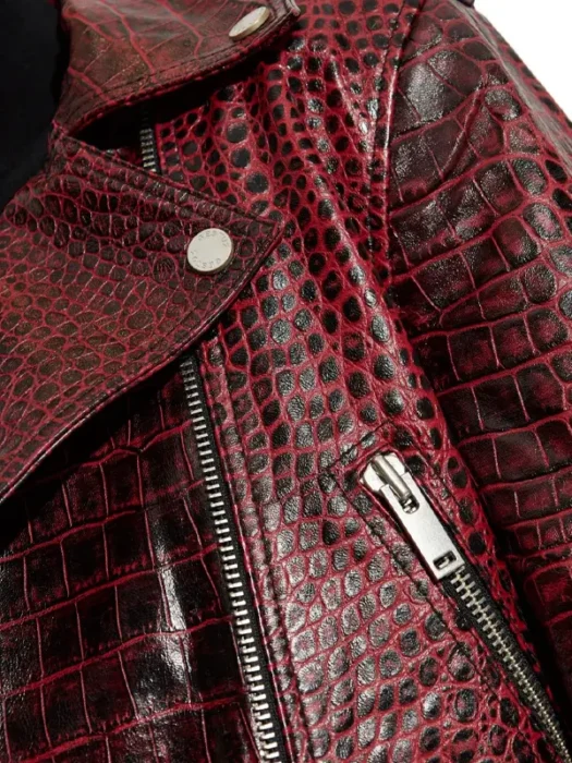 Womens burgundy Jacket