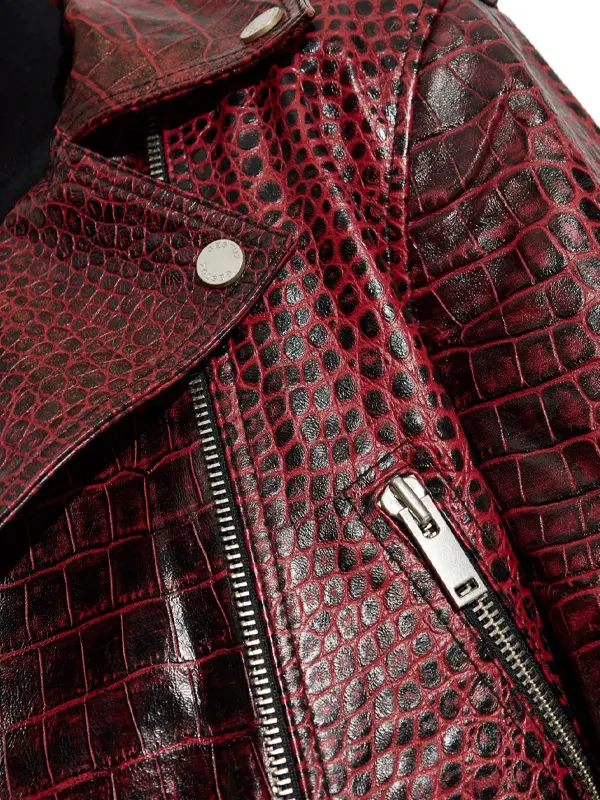 Womens burgundy Jacket