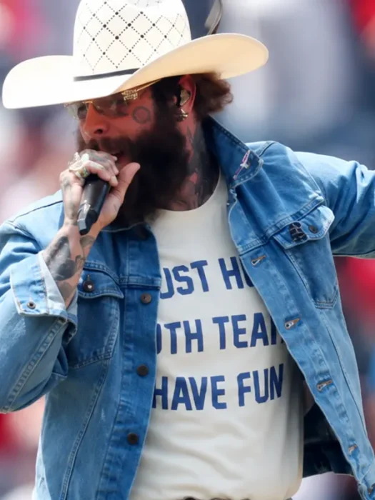 World Cup 2026 Post Malone Denim Jacket