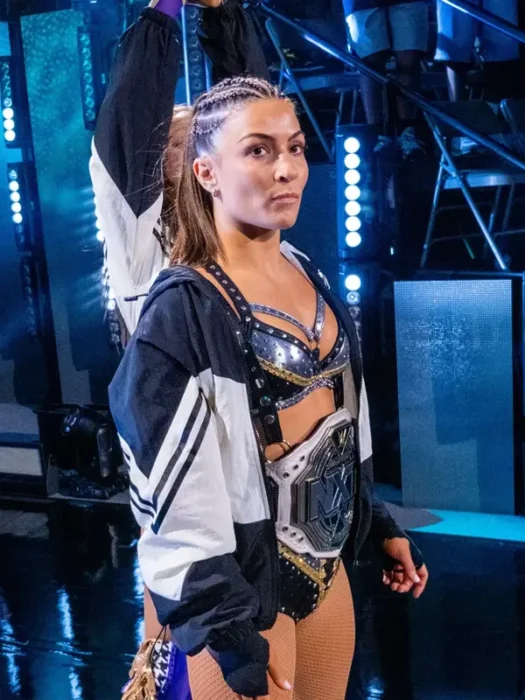 AEW Grand Slam Mexico Kendal Grey Peyton Prussin Jacket
