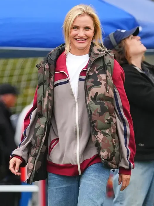 Bad Day Cameron Diaz Parachute Green Vest