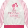 Barbie Versity Bomber Pink Jacket Back