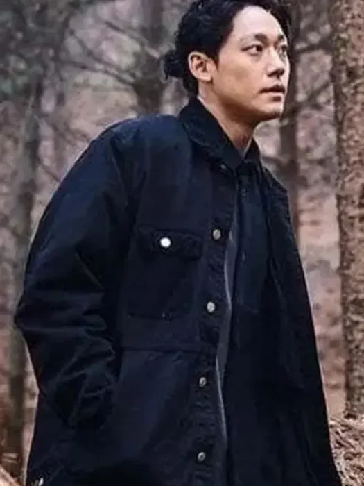 Bong Gil Exhuma Black Cotton Jacket
