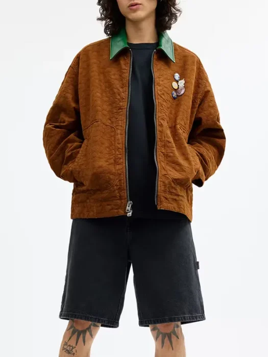 Brain Dead Zip Front Blouson for Men